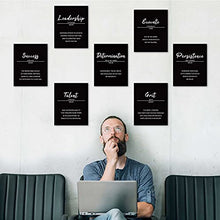Load image into Gallery viewer, 9 Pieces Inspirational Phrases Wall Art Prints Motivational Sayings Quote Posters Positive Prints Decorations for Teens Adults Living Room Office Classroom College Decoration, Unframed, 8 x 10 Inch