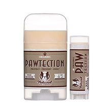 Load image into Gallery viewer, Natural Dog Company PawTection Bundle, Includes 2oz Stick + 0.15oz Stick, Protects Dog Paws from Heat, Salt, Snow, Prevents Paw Damage, Organic, All Natural Ingredients