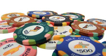 Load image into Gallery viewer, Brybelly Nile Club Casino Grade Ceramic 10-Gram Poker Chip – Pack of 50 ($3)