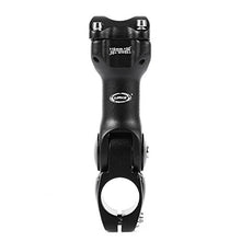 Load image into Gallery viewer, Wake MTB Stem 31.8 110mm 0-60 Degree Adjustable Bike Stem Mountain Bike Stem Short Handlebar Stem for Most Bicycle, Road Bike, MTB, BMX, Fixie Gear, Cycling (Aluminum Alloy, Lightweight, Black)