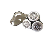 Load image into Gallery viewer, NEW! Full Set of Replacement Shaving Head fit for Philips Norelco RQ10 RQ12 RQ12+ SH90 SH70 Series+Shaver Series 8000 9000 Sensotouch 3D Shavers