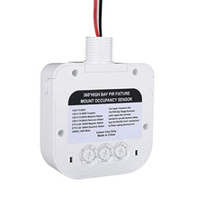 Load image into Gallery viewer, EverElectrix Ceiling Occupancy Motion Sensor, Passive Infrared Technology, High Bay Fixture Mount 360 Degree, Hard-Wired, 120-277 VAC, Commercial/Industrial Grade, 10 Pack
