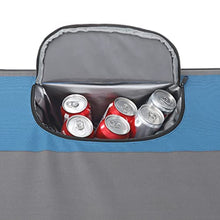 Load image into Gallery viewer, ARROWHEAD OUTDOOR 51” Heavy-Duty Portable Folding Table, 8 Cup Holders, Integrated Cooler, 2 Side Storage Pouches, No Sag Surface, Carrying Case, Steel Frame, High-Grade 600D Canvas, USA-Based Support