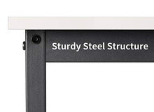 Load image into Gallery viewer, Cubiker Computer Desk 47" Home Office Writing Study Laptop Table, Modern Simple Style Desk with Drawer, White Natural
