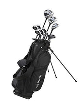 Load image into Gallery viewer, Aspire XD1 Men's Complete Golf Clubs Package Set Includes Titanium Driver, S.S. Fairway, S.S. Hybrid, S.S. 6-PW Irons, Putter, Bag, 3 H/C's Right Hand - Blue - Choose Size! (Regular Size, Right Hand)
