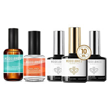 Load image into Gallery viewer, Modelones 5Pcs Gel Nail Polish Matte Top Coat & Base Coat Set with Nail Primer and Nail Prep Dehydrator