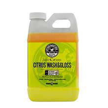 Load image into Gallery viewer, Chemical Guys CWS_301_64 Citrus Wash & Gloss Foaming Car Wash Soap (Works with Foam Cannons, Foam Guns or Bucket Washes for Cars, Trucks & SUVs), 64 oz., Lemon/Citrus Scent