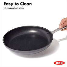 Load image into Gallery viewer, OXO Good Grips Pro Nonstick Dishwasher Safe Black Frying Pan, 12"