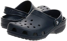 Load image into Gallery viewer, Crocs Kids' Classic Clog | Slip On Boys and Girls | Water Shoes Crib, Navy, C2-C3 US Infant