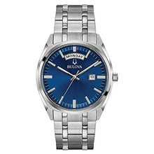 Load image into Gallery viewer, Bulova Classic Quartz Mens Watch, Stainless Steel , Silver-Tone (Model: 96C125)