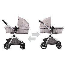 Load image into Gallery viewer, Evenflo Pivot Modular Travel System, Lightweight Baby Stroller, Sleek & Versatile, Easy Infant Car Seat Transfer, Oversized Storage Basket, Blanket Boot, Travel Stroller, 3-Panel Canopy, Sandstone Tan