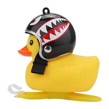 Load image into Gallery viewer, BXzhiri Kids Bike Bells Duck Bicycle Lights Bell, Head Light Shining Rubber Duck Handlebar Bicycle Accessories for Kids Adults Sport Outdoor