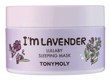 Load image into Gallery viewer, TONYMOLY I'm Lavender Lullaby Sleeping Mask, 1 Count