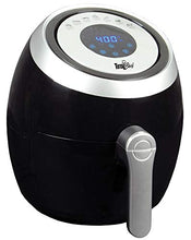 Load image into Gallery viewer, Total Chef TCAF03 7-in-1 Electric Air Fryer, 3.6 L / 3.8 Quarts, Digital Touchscreen, Adjustable Temperature and Timer, 1500 Watts, Silver, Healthy, Medium, Black/Gray