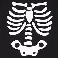 Load image into Gallery viewer, The Children's Place Baby and Toddler Halloween Snug Fit Cotton One Piece Zip Up Pajamas, Glow Skeleton, 2T