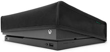 Load image into Gallery viewer, Xbox One X Dust Cover by Foamy Lizard – THE ORIGINAL MADE IN U.S.A. TexoShield (TM) premium ultra fine soft velvet lining nylon dust guard with back cable port (Horizontal)