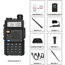 Load image into Gallery viewer, BAOFENG UV-5R Dual Band Two Way Radio (Black)