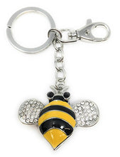 Load image into Gallery viewer, Value Arts Bejeweled Bumblebee Key Chain, 4.5 Inches Long