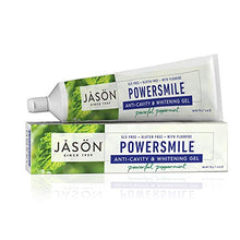Load image into Gallery viewer, Jason Powersmile Anti-Cavity & Whitening Gel, Powerful Peppermint, 6 Oz