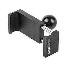 Load image into Gallery viewer, TACKFORM Motorcycle Phone Mount - 1" Ball Connection - Heavy Duty Spring Loaded Phone Holder. Compatible with RAM and ARKON 1 Inch Ball System. Optional Tether Included
