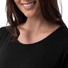 Load image into Gallery viewer, Fruit of the Loom Women's Super Soft and Breathable Sleep Shirt, Black, Medium