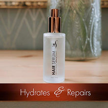 Load image into Gallery viewer, Herstyler Hair Repair Serum - Argan Oil Hair Serum, Vitamin E Hair Serum and Aloe Vera Hair Serum for Frizz Control, Shine and Straightening - Coz Love is in the Hair - 2 Fl. Oz, 60 Ml Product Name
