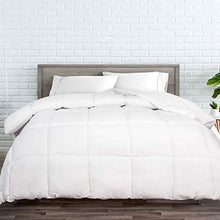 Load image into Gallery viewer, TEXARTIST Queen Size White Comforter Soft Quilted Down Alternative Duvet Insert with Corner Tabs, All Season, 4D Spiral Fiber, Machine Washable-88x88 inches,White