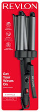 Load image into Gallery viewer, REVLON 3 Barrel JUMBO Hair Waver, Grey
