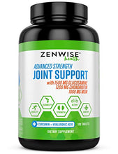 Load image into Gallery viewer, Glucosamine Chondroitin Sulfate MSM Curcumin - Joint Supplement with Hyaluronic Acid for Extra Strength Relief - Natural Health & Mobility Support for Pain, Aches & Soreness - 180 Tablets