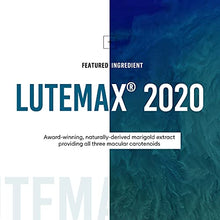 Load image into Gallery viewer, Areds 2 Eye Vitamins (Clinically Proven LuteMax 2020) Lutein, Zeaxanthin and Bilberry Supplement, Supports Eye Strain, Dry Eye and Vision Health, 2 Award Winning Eye Ingredients