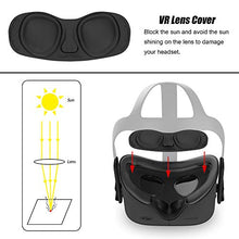 Load image into Gallery viewer, AMVR VR Facial Interface Bracket & PU Leather Foam Face Cover Pad Replacement & Anti-Leakage Nose Pad & Protective Lens Cover Comfort 5In1 Set Accessories for Oculus Quest 1 ( Not Fit Quest 2 )