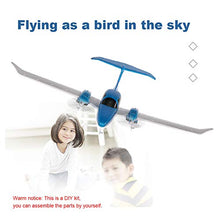 Load image into Gallery viewer, Cigooxm GD006 DA62 2.4G 2CH Remote Control Diamond Aircraft RC Airplane 550mm Wingspan Foam Hand Throwing Glider Drone DIY Kit for Kids Beginners