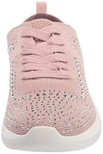 Load image into Gallery viewer, Clarks womens Nova Spark Sneaker, Dusty Pink Textile W/Sparkles, 9 US