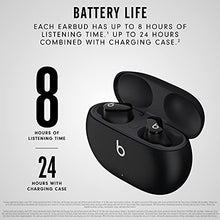 Load image into Gallery viewer, Beats Studio Buds - True Wireless Noise Cancelling Earbuds - Compatible with Apple & Android, Built-in Microphone, IPX4 Rating, Sweat Resistant Earphones, Class 1 Bluetooth Headphones - Black