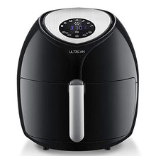 Load image into Gallery viewer, Ultrean 6 Quart Air Fryer, Large Family Size Electric Hot Air Fryers XL Oven Oilless Cooker with 7 Presets, LCD Digital Touch Screen and Nonstick Detachable Basket,UL Certified,1700W (Black)