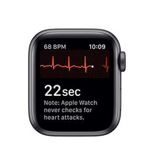Load image into Gallery viewer, Apple Watch Series 5 (GPS, 44MM) - Space Gray Aluminum Case with Black Sport Band (Renewed)