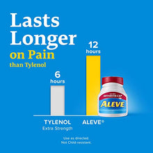 Load image into Gallery viewer, Aleve Arthritis Gelcap, Fast Acting All Day Pain Relief for Headaches, Muscle Aches, and Fever Reduction, Naproxen Sodium Gelcaps, 220 mg, Yellow, 160 Count