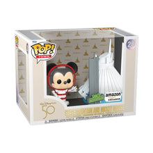 Load image into Gallery viewer, Funko Pop! Town: Walt Disney World 50th - Space Mountain and Mickey Mouse, Amazon Exclusive
