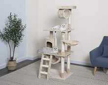 Load image into Gallery viewer, Go Pet Club 62-Inch Cat Tree