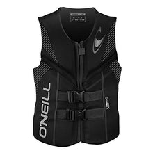 Load image into Gallery viewer, O'Neill Men's Reactor USCG Life Vest, Black/Black/Black,XX-Large