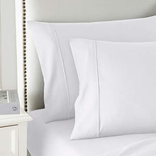 Load image into Gallery viewer, King Bed Sheet Set, 6 PC Super Soft Microfiber Bedding Set, Wrinkle & Fade Resistant Sheet Set, Hotel Quality Fits Mattress Up to 14'' Deep Pocket, White