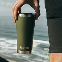 Load image into Gallery viewer, Tervis Triple Walled NFL New Orleans Saints Insulated Tumbler Cup Keeps Drinks Cold & Hot, 20oz - Stainless Steel, Edge