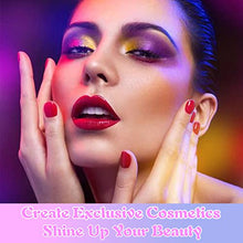 Load image into Gallery viewer, Bealkimm 5 Color Chameleon Flakes and 5 Mica Powder Colorshift Pigments Powder for Epoxy Resin Soap Making Dyes Nails Art Makeup Candle Flakes Eyeshadow with 2 Brushes