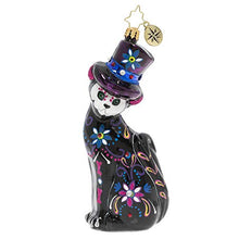 Load image into Gallery viewer, Christopher Radko Hand-Crafted European Glass Christmas Ornament, A Spirited Feline