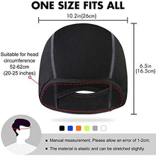 Load image into Gallery viewer, BALEAF Thermal Skull Cap for Men Women Winter Hats Helmet Liner Cold Weather Running Gear Ski with Ear Cover Black Black
