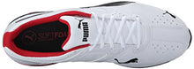 Load image into Gallery viewer, PUMA Men's Tazon 6 FM Puma White/ Puma Black/ Puma Silver Running Shoe - 9 D(M) US
