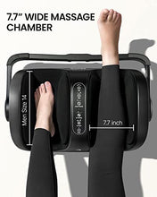 Load image into Gallery viewer, Foot Massager Machine, RENPHO Shiatsu Foot and Calf Massager with Heat and Remote, Deep Kneading and Rolling Calf and Leg Massage with Handle, for Home and Office Use, Fits up to US Men Feet Size 14