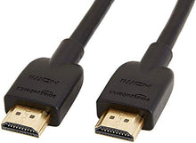 Load image into Gallery viewer, Amazon Basics Replacement Power Cable for PS4 Slim and Xbox One S / X - 6 Foot Cord, Black & High-Speed 4K HDMI Cable - 10 Feet