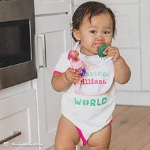 Load image into Gallery viewer, Baby Fruit Feeder Pacifier (2 Pack) - Fresh Food Nibbler, Infant Fruit Teething Toy, Food Grade Silicone Pouches for Toddlers & Kids by Ashtonbee