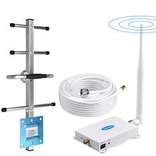 Load image into Gallery viewer, AT&T Cell Phone Signal Booster 4G LTE Band12 /17 700Mhz US Cellular T-Mobile ATT Cell Signal Booster Boost Data+Voice Mobile Signal Booster AT&T Cell Phone Signal Amplifier with Antenna Kit for Home
